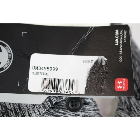 NWT Under Armour UA St. Mary's Elevated Heather Polo Shirt MENS LARGE Blue - Picture 5 of 8